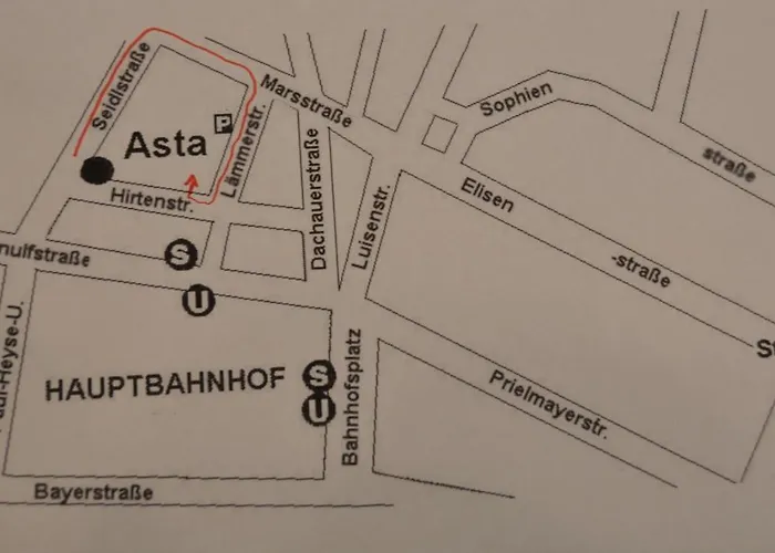 فندق-بنسيون أستا * ميونيخ